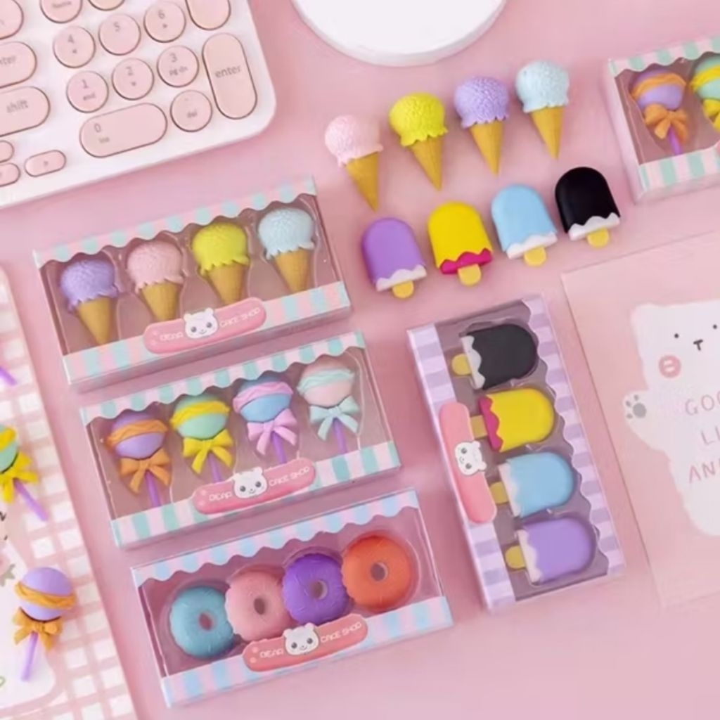 

Set Penghapus Lucu 4in1