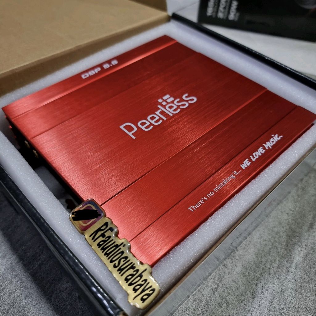 DSP Peerless 5.6 4 prossesor 4channel & monoblock  Car audio