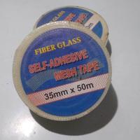 

Isolasi Gypsum / Lakban Gipsum / Lem Fiber Tape / Fibertape / Lem Kasa