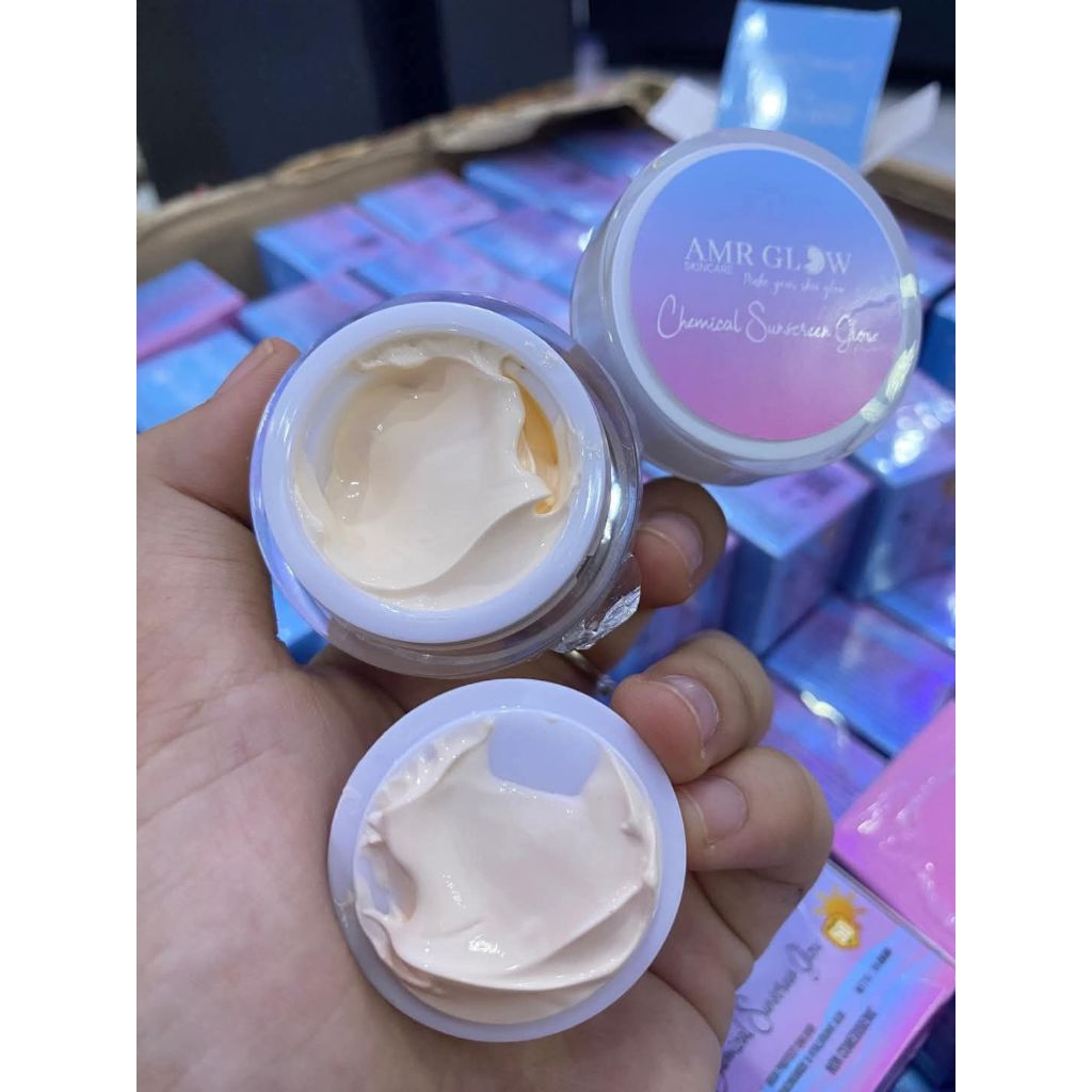 (Cod) Sunscreen Amr Glow Original Bpom