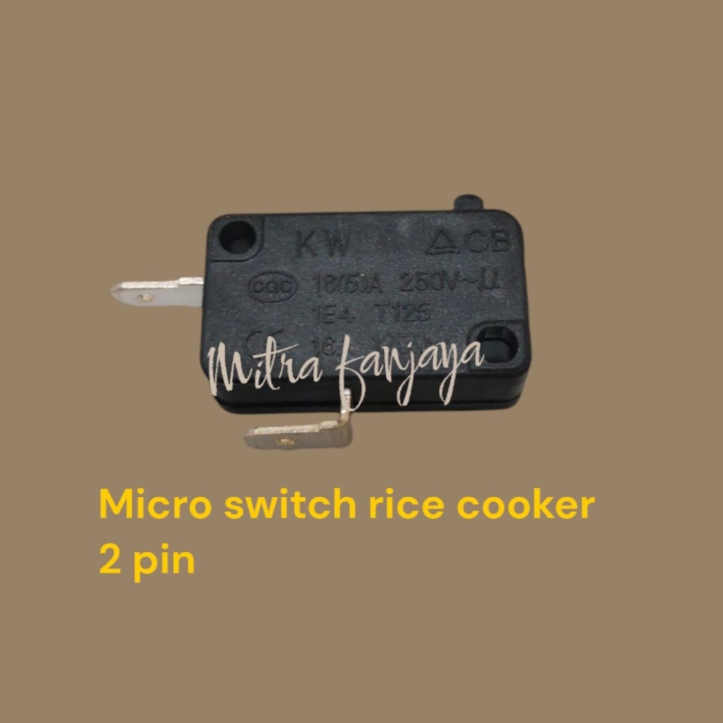 SAKLAR OTOMATIS MICRO SWITCH RICE COOKER 2PIN /3 PIN MEJICOM KAKI 2 / 3