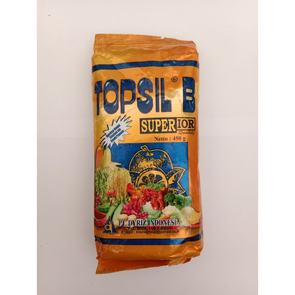 PUPUK TOPSIL B TOPSIL BUAH 500 GRAM