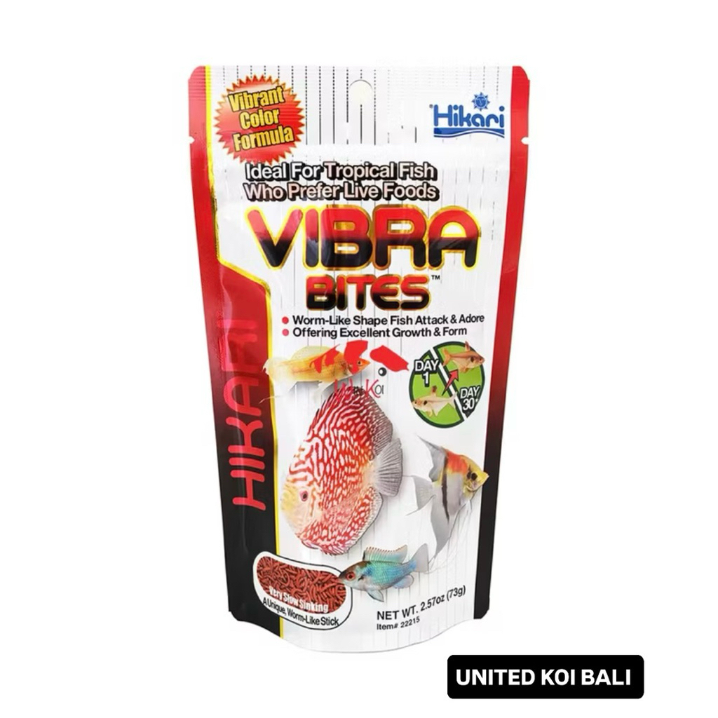 VIBRA BITES HIKARI - VIBRANT COLOR FORMULA HIKARI TROPICAL SAKI HIKARI