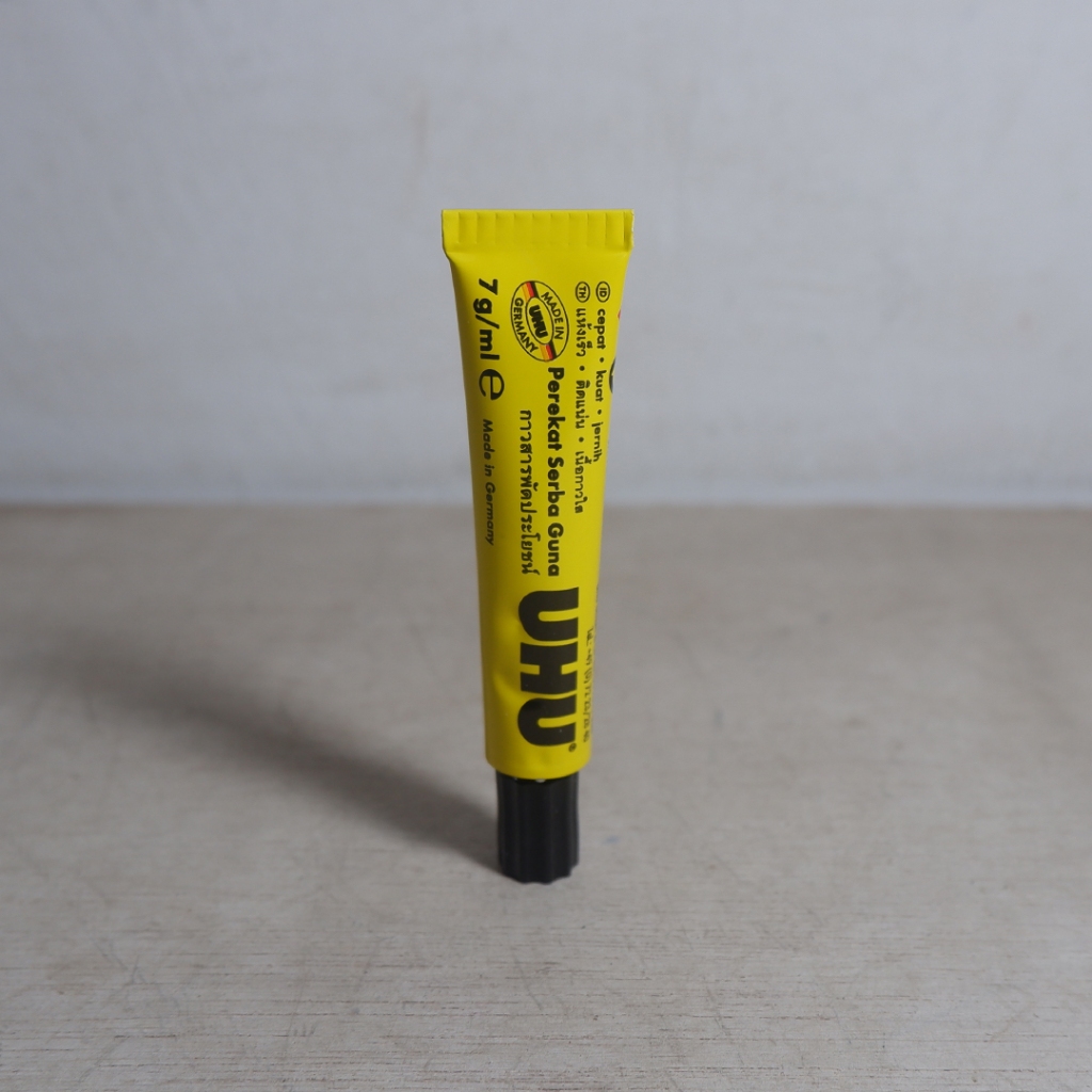 

Lem Cair Serbaguna Murah UHU All Purpose Adhesive 7mL