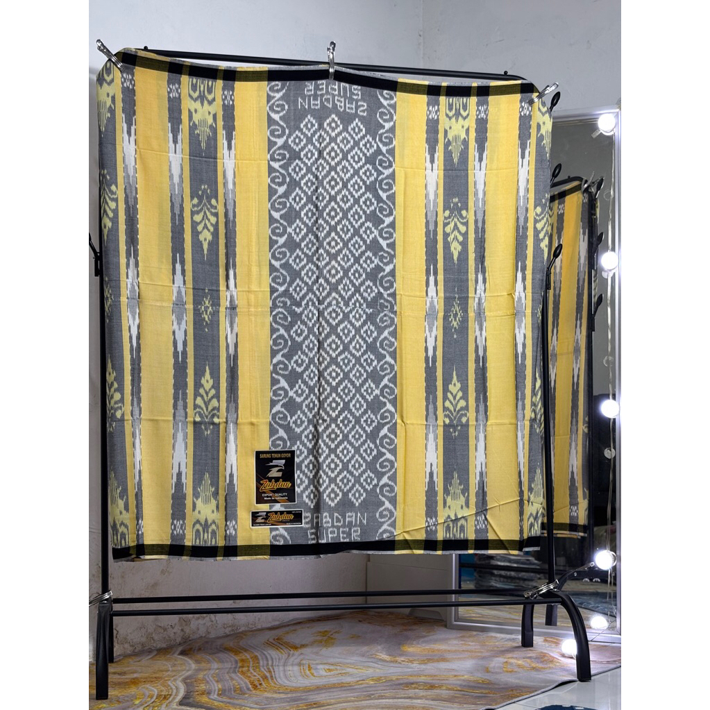 [SARUNG GOYOR ATBM/JAHIT TENGAH MOTIF SUTERA & MOTIF BALIAN] <<Brand Zabdan Super>>