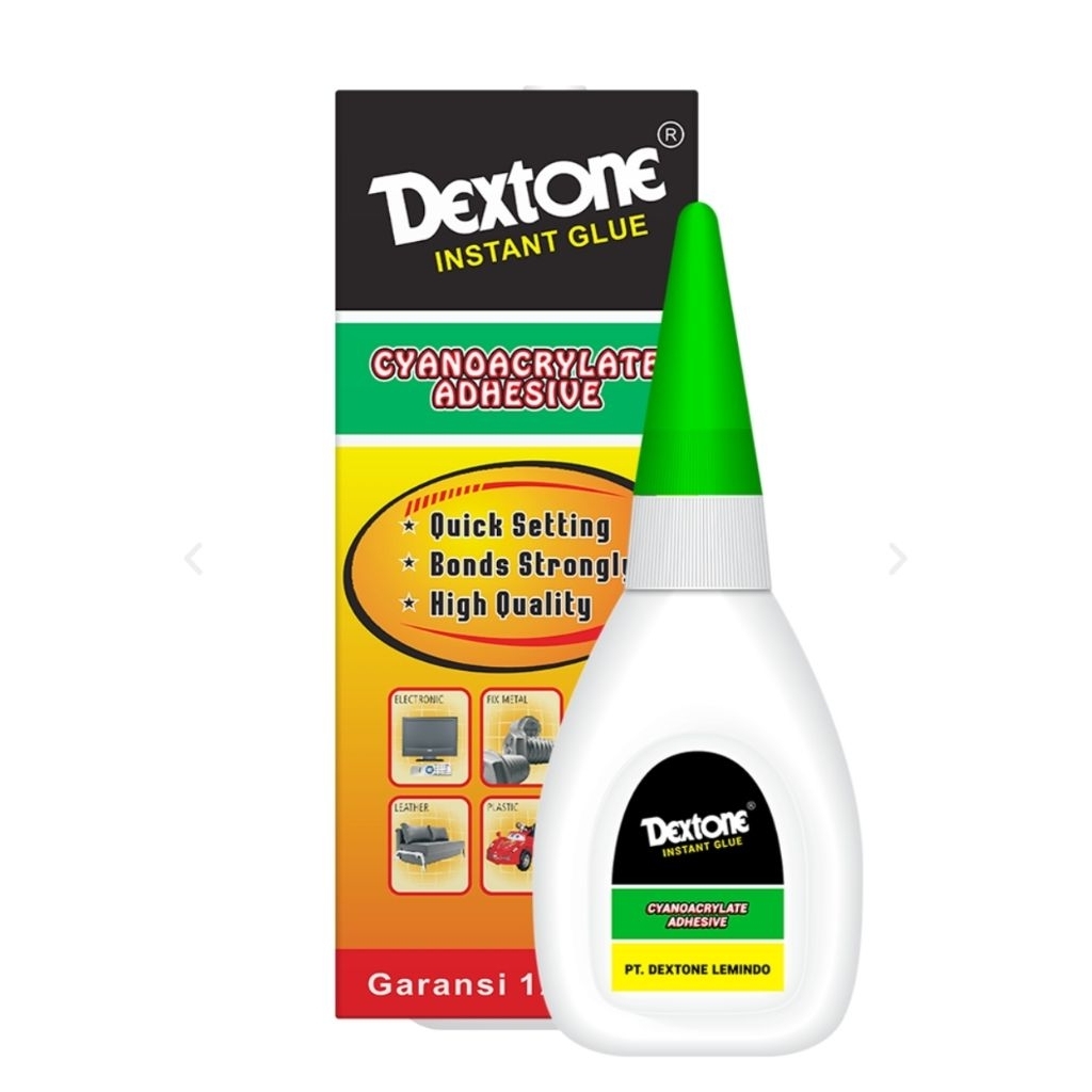 

LEM KOREA INSTANT GLUE DEXTONE 15 GRAM • Cyanoacrylate Adhesive Dextone
