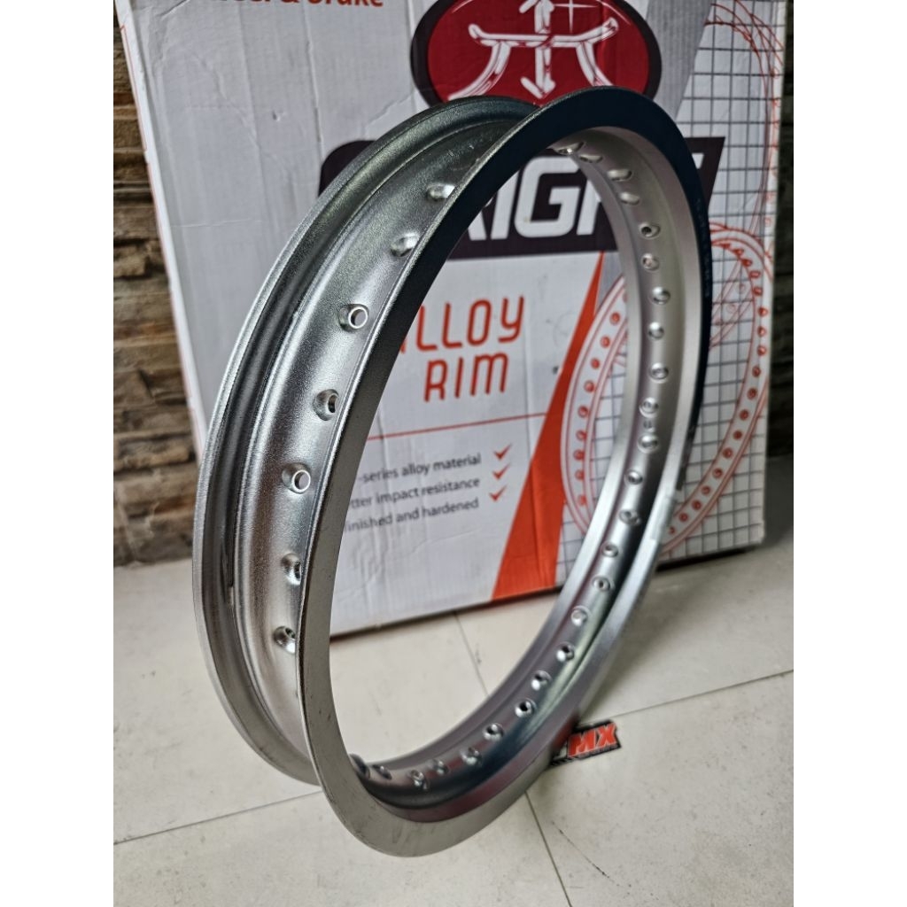 velg pelek tk japan nos 215-17 215 ring 17 titanium doff kulit jeruk new old stok
