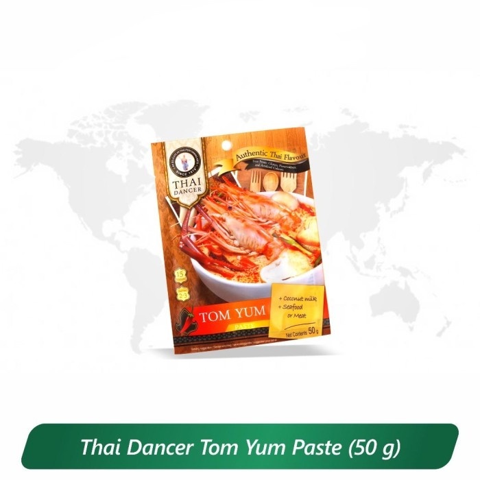 

[oddsolshop] pekanbaru/Thai Dancer Tom Yum Paste 50GR Bumbu Tomyam Tomyum Seasoning