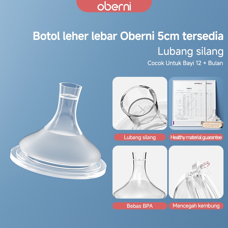 Oberni Silicone Dot Direct Suction Nozzle 5cm Cocok untuk Lebih dari 1 Tahun +