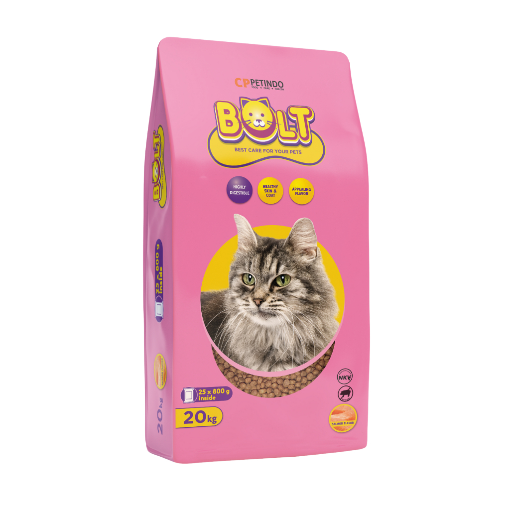 Bolt Salmon Cat Food Bolt Salmon Cat Food  Kibble bulat