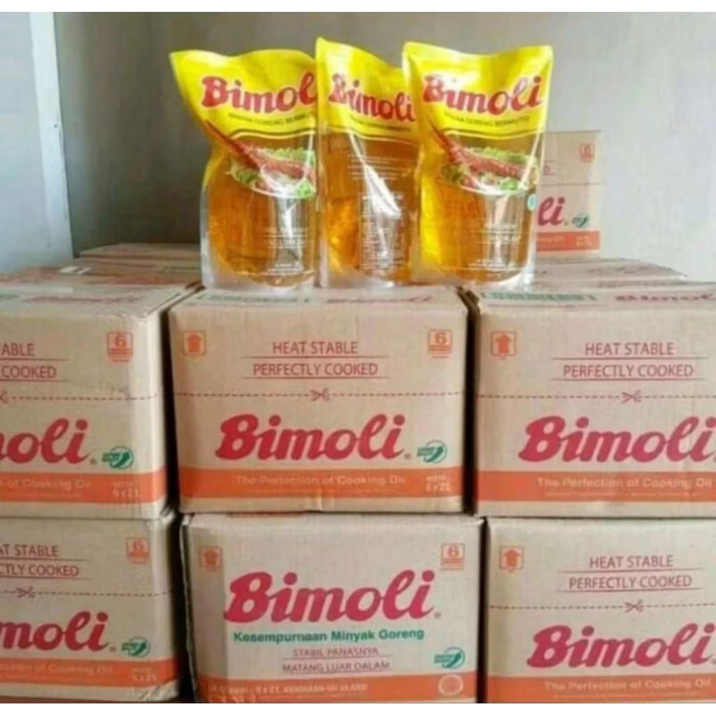 

Minyak Bimoli 1 dus isi 6x2 liter