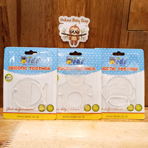 Dodo Silicone teether / gigitan bayi silikon