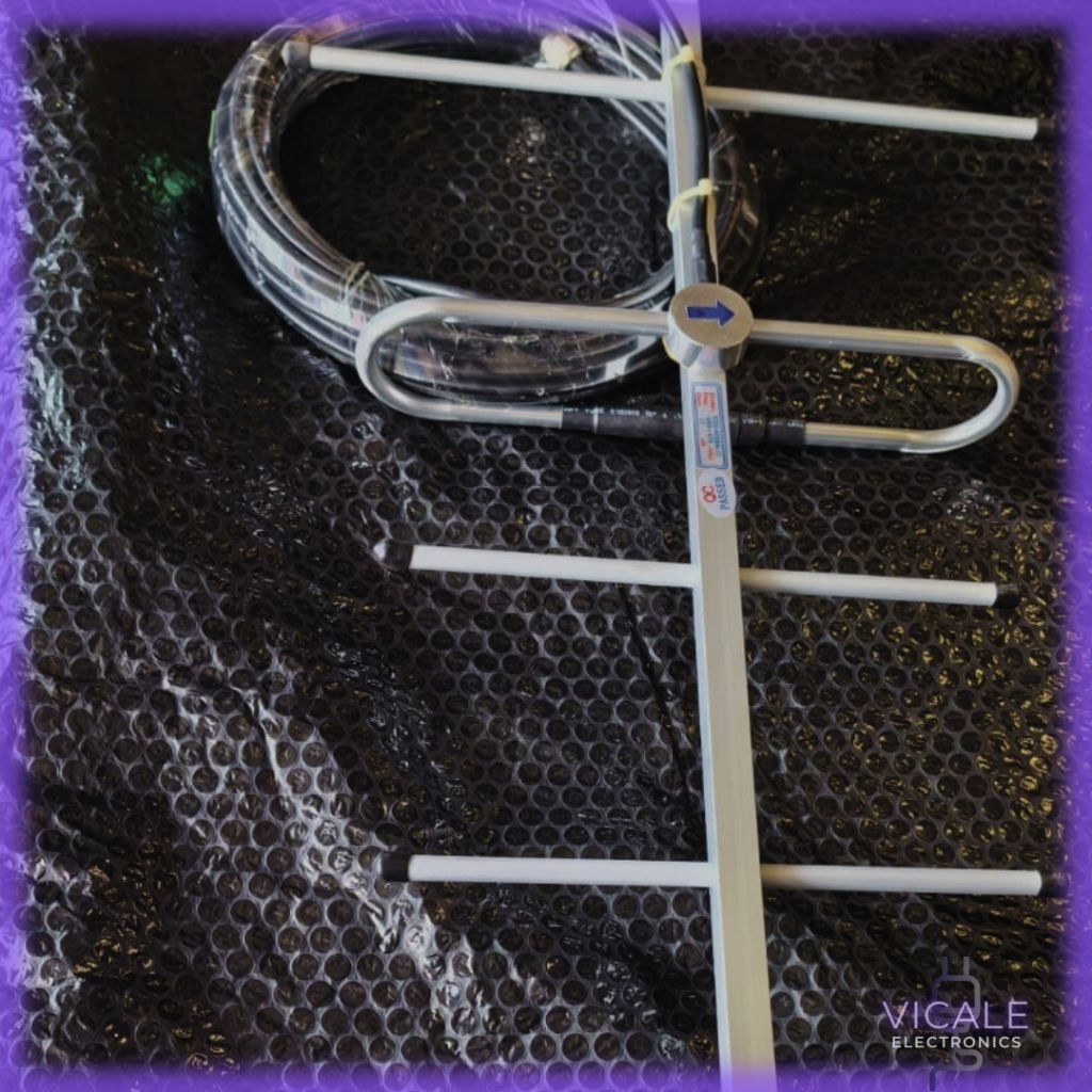 Yagi Antenna Outdoor UHF YDJ-450B6-11 (Include Connector TNC Male / Termasuk Konektor TNC Male)