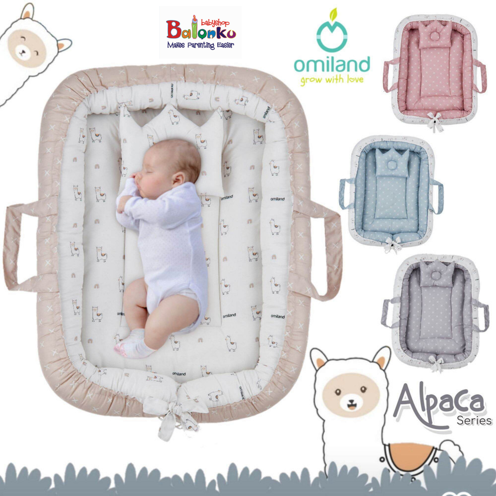 Omiland Kasur Bayi Serut + Kelambu Kojong Bisa Dilepas Bolak Balik Series