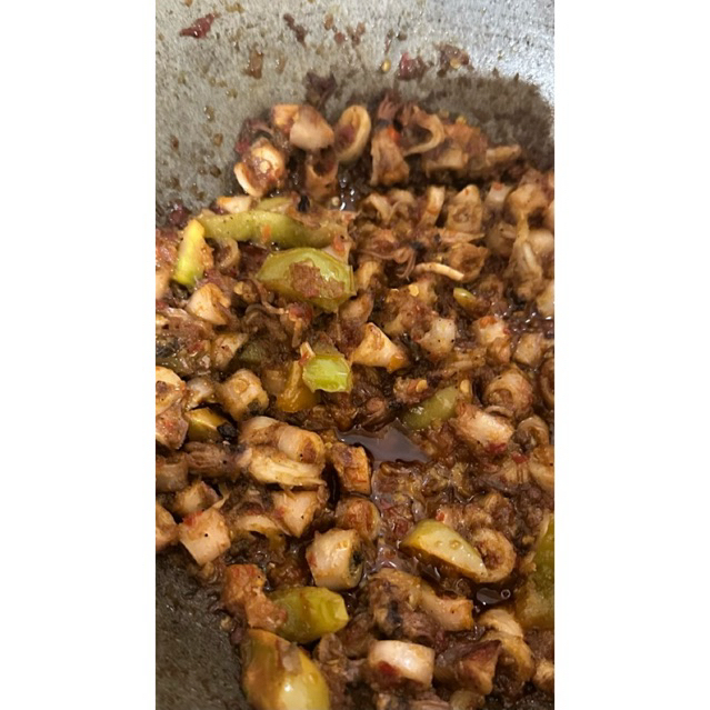 

Cumi Asin Balado Kemasan Vacum