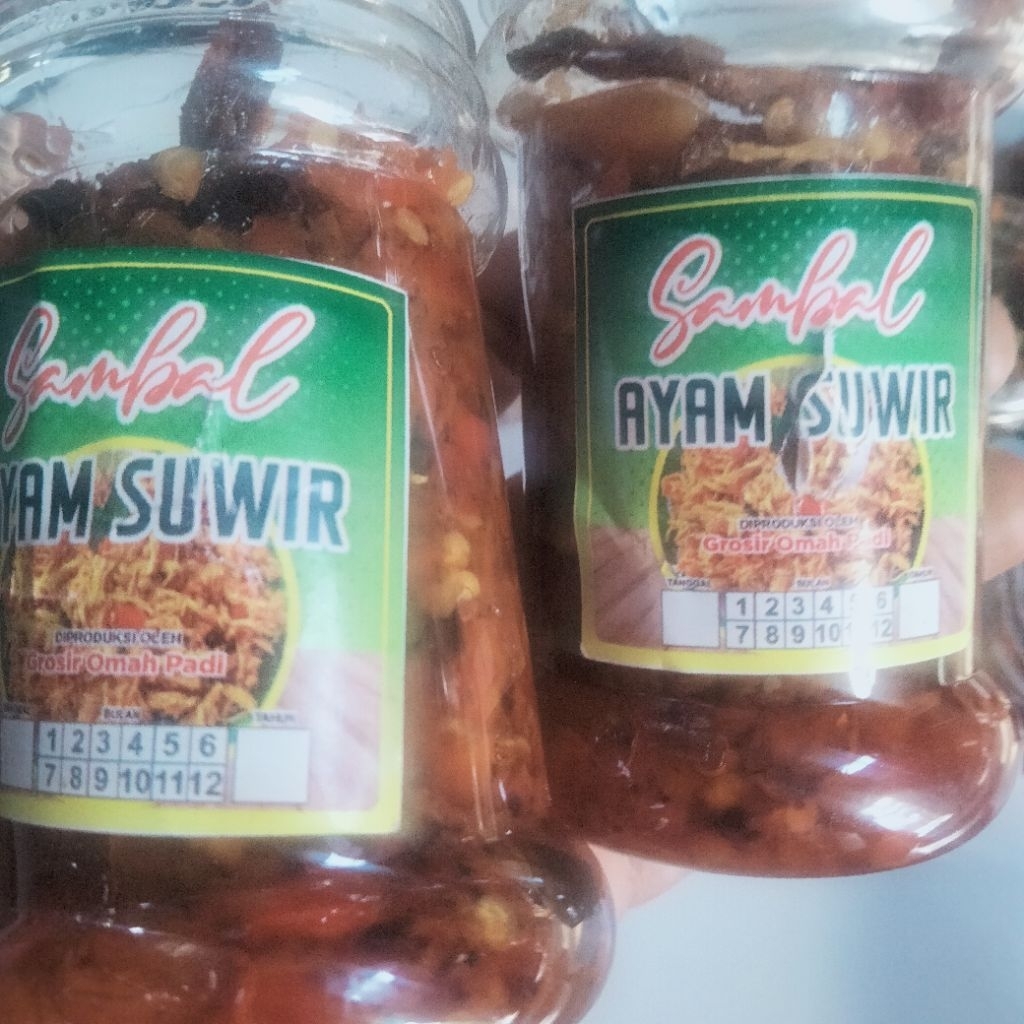 

sambal ayam suwir sangat lezat