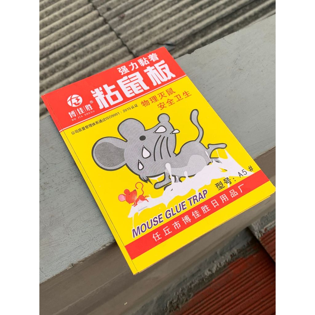 I* Lem Kuning Papan Lem Tikus Papan Jebakan Perangkap Tikus Super Lengket / Lem Tikus Super Lengket