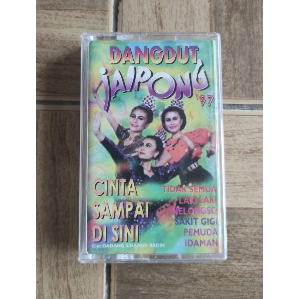 kaset pita dangdut jaipong"cinta sampai disini"
