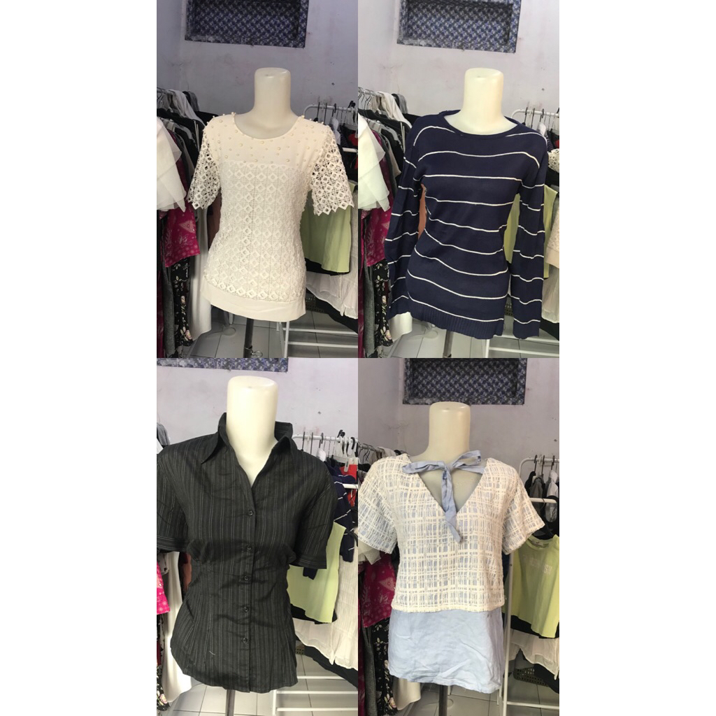 serba 10ribu/atasan wanita/blouse/knit/kaos/kemeja wanita