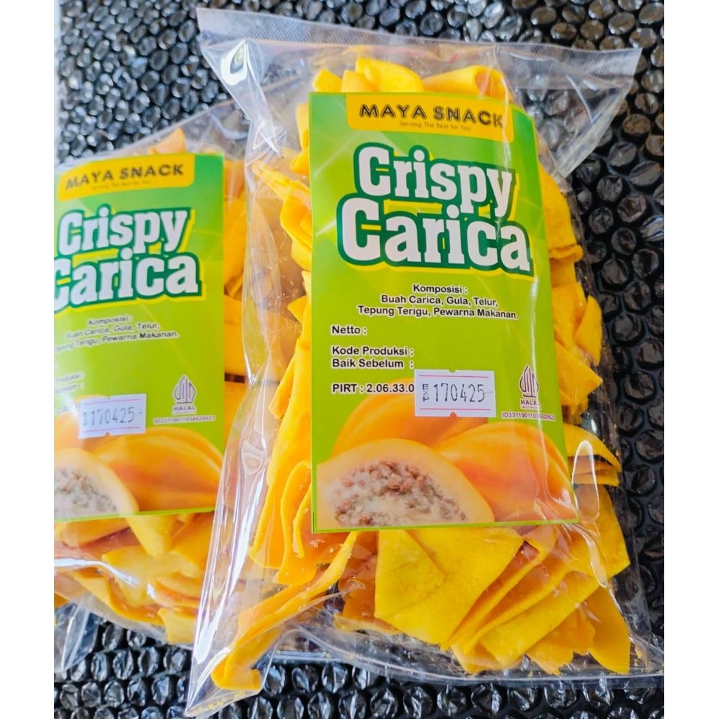 

CRISPY CARICA KERIPIK CARICA DIENG 200GR