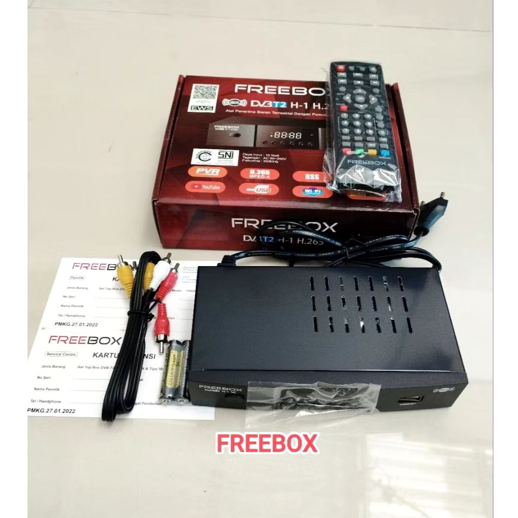 STB TV DIGITAL SET TOP BOX FREEBOX