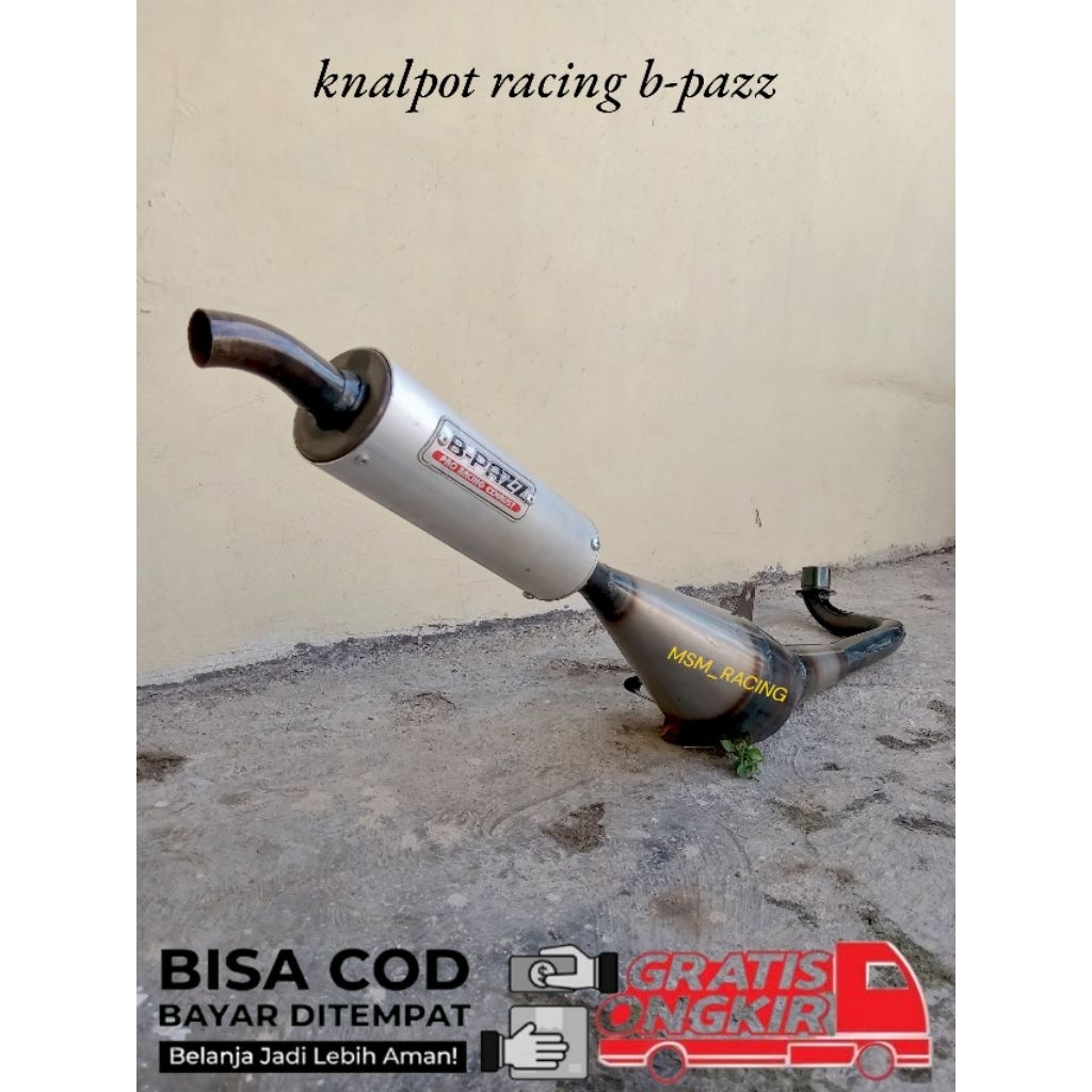 KNALPOT RACING  B-PAZZ FIZ ,FIZ R , ALFA ,SIGMA,TORNADO,JETCL