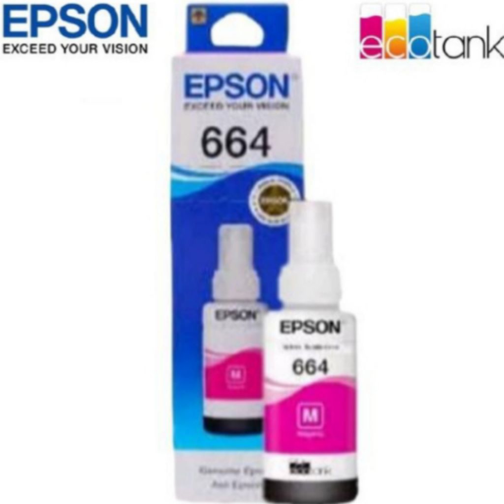 Tinta Printer Epson 664 Warna Merah