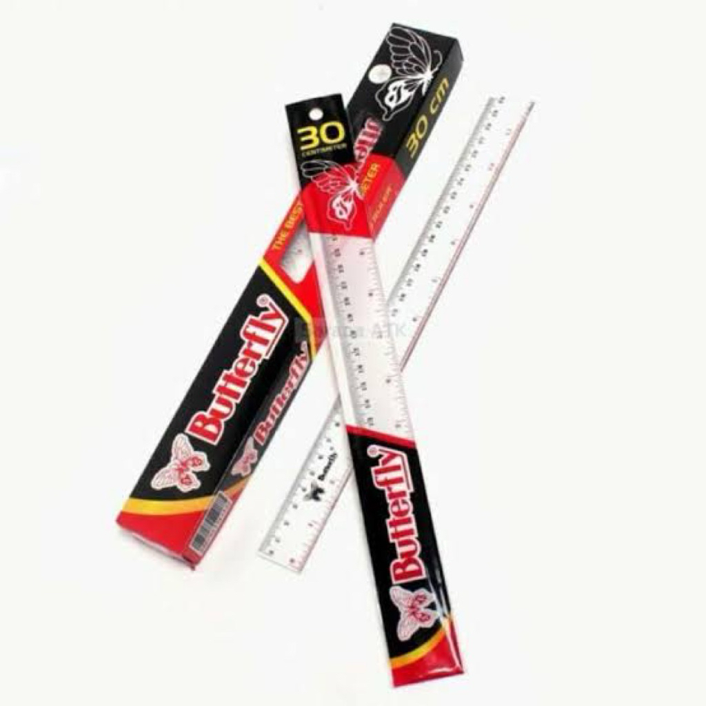 

Termurah Penggaris Butterfly 30 CM