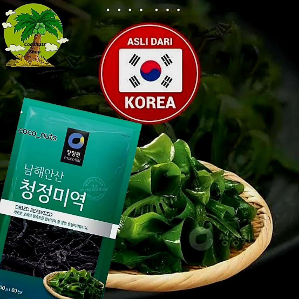 

Chung Jung One Dried Seaweed 50gr dan 100gr / Haitai Rumput Laut Kering