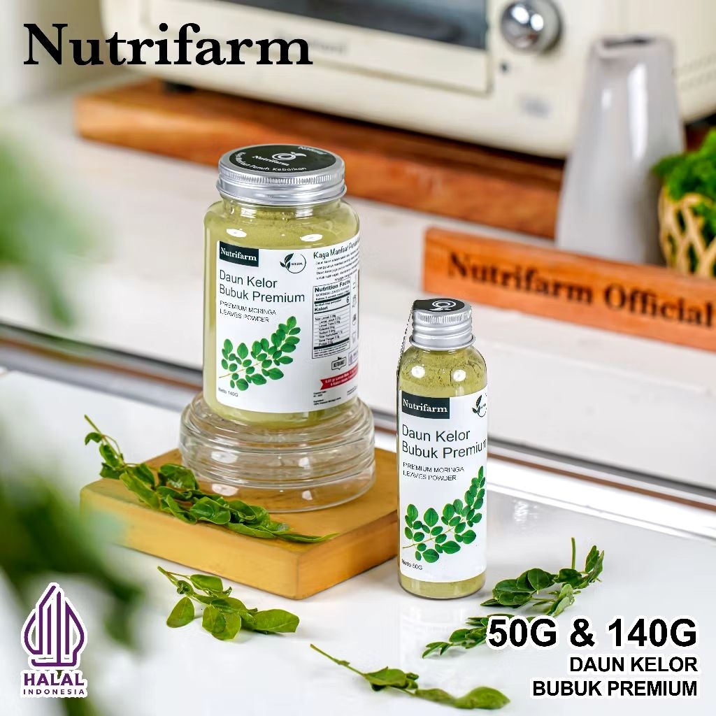 

NUTRIFARM Daun kelor bubuk 50gr 140g