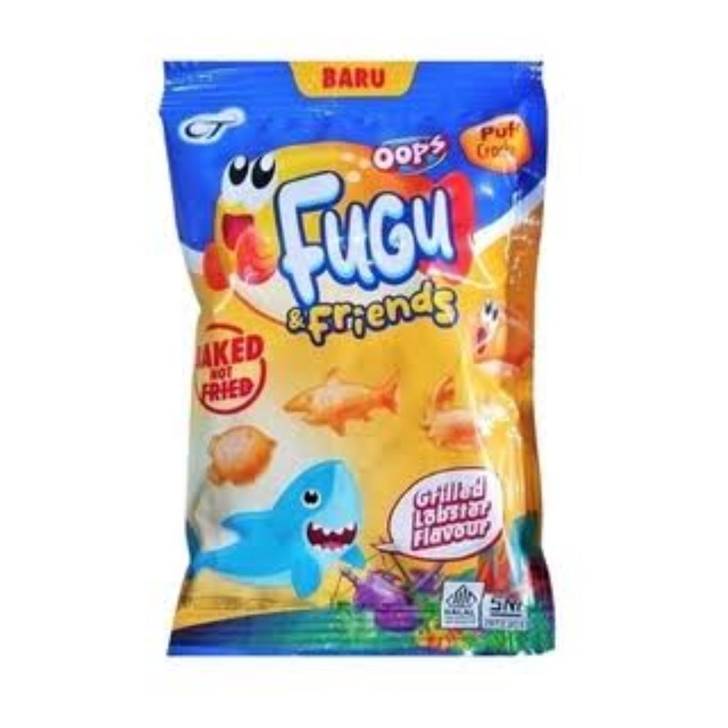 

SNACK OOPS FUGU GARLIC BUTTER | CHOCO BLAST | GRILLED LOBSTER | SEAWEED NETTO 10 PCS X 12 GR murmee