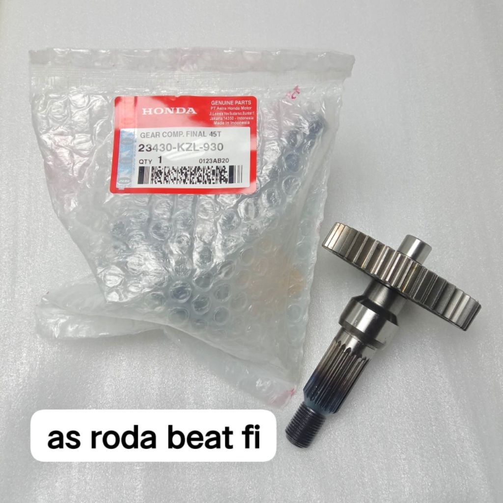 As roda belakang beat fi,Scoopy fi,spacy fi Original