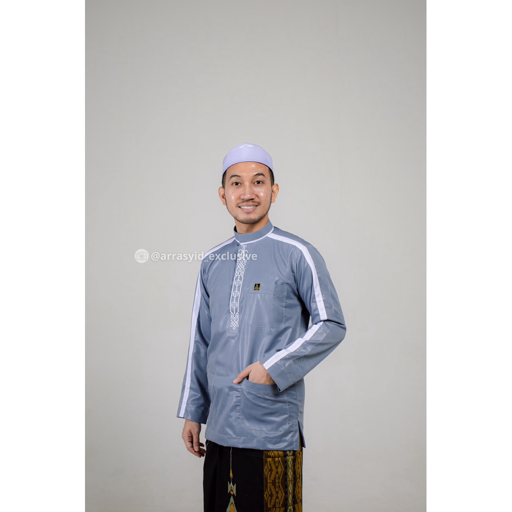 Koko bordir  abu Ar Rasyid Exclusive