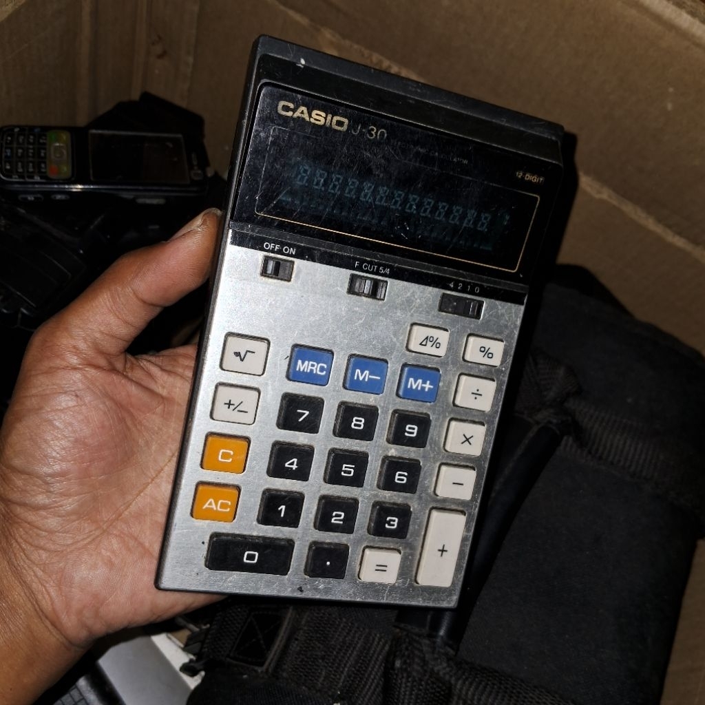 

casio kalkulator jadul