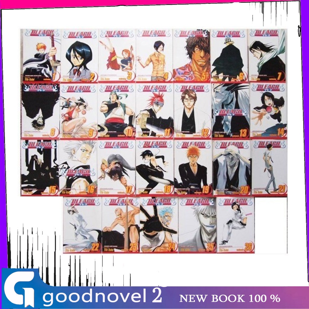 Manga Bleach, 74 Books series (English)