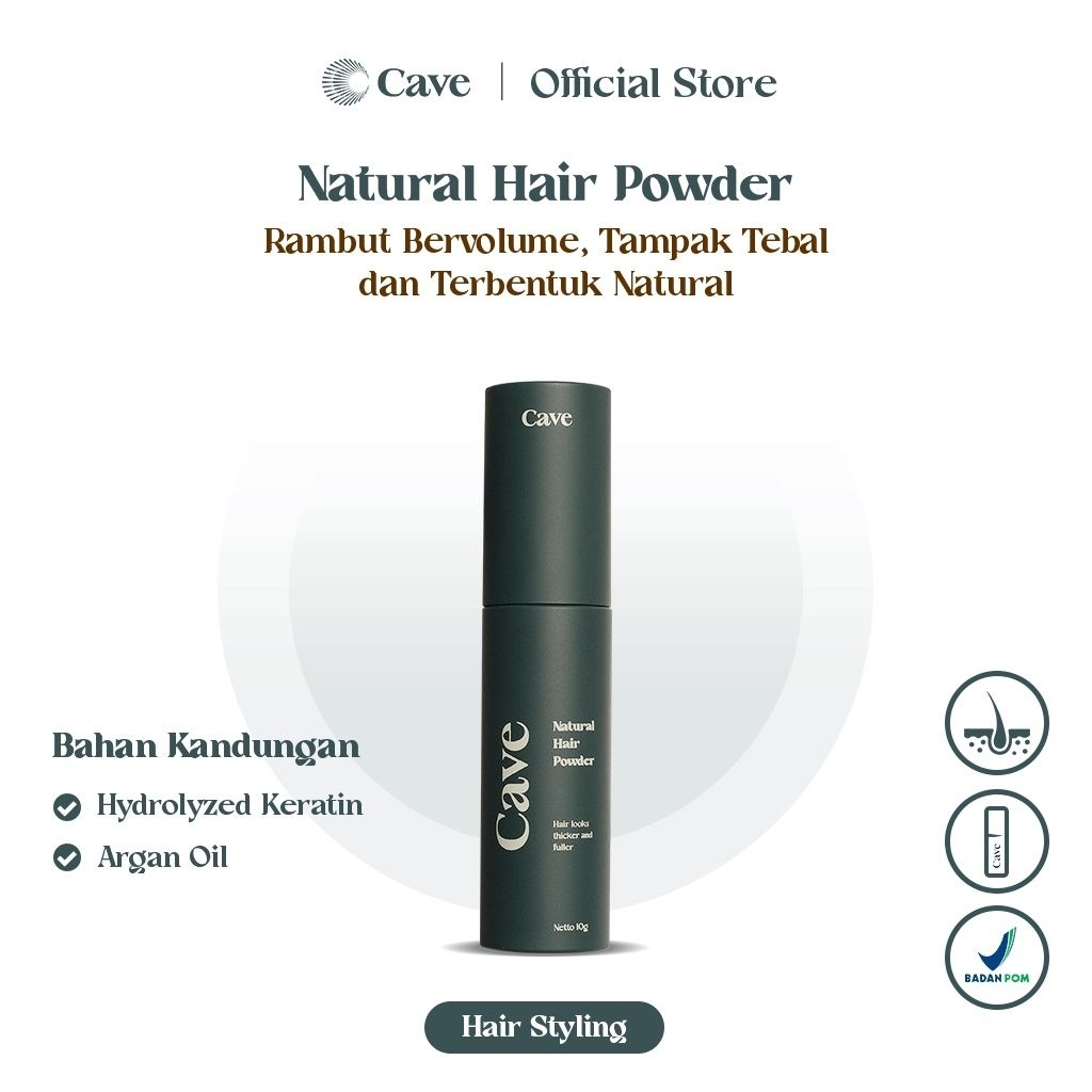 CAVE - Natural Hair Powder