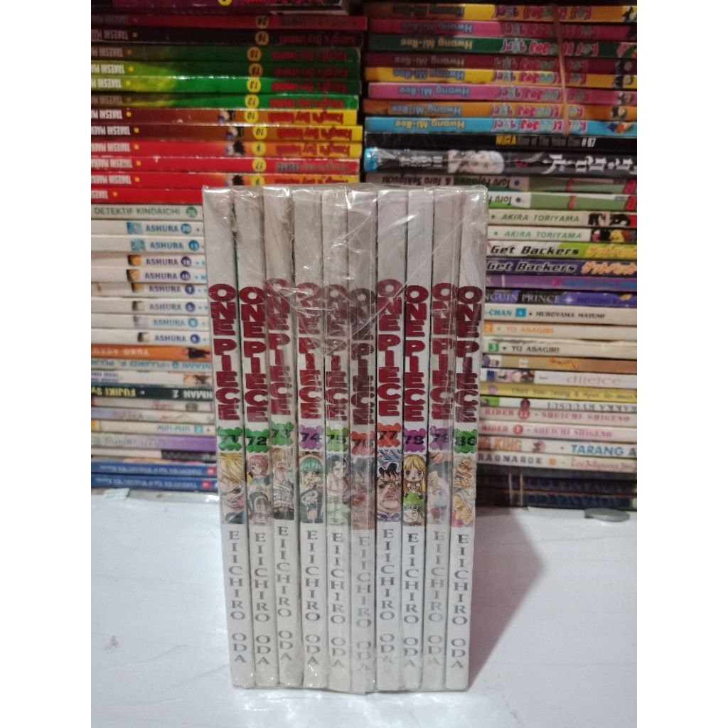Komik Set One Piece 71-80 (Fullset/Komplit)