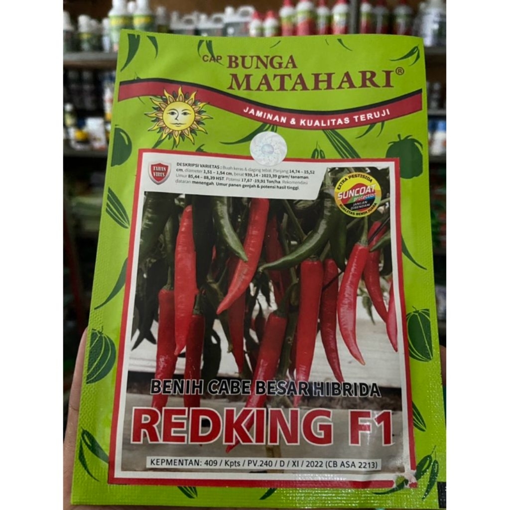 Benih cabe besar hibrida Redking