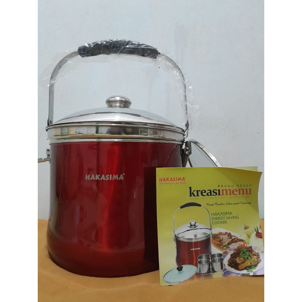 HAKASIMA Presto, Steamer Pot, Slow Cooker Tanpa Listrik