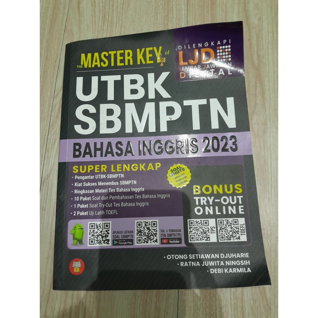 Preloved buku UTBK SBMPTN 2023 BAHASA INGGRIS