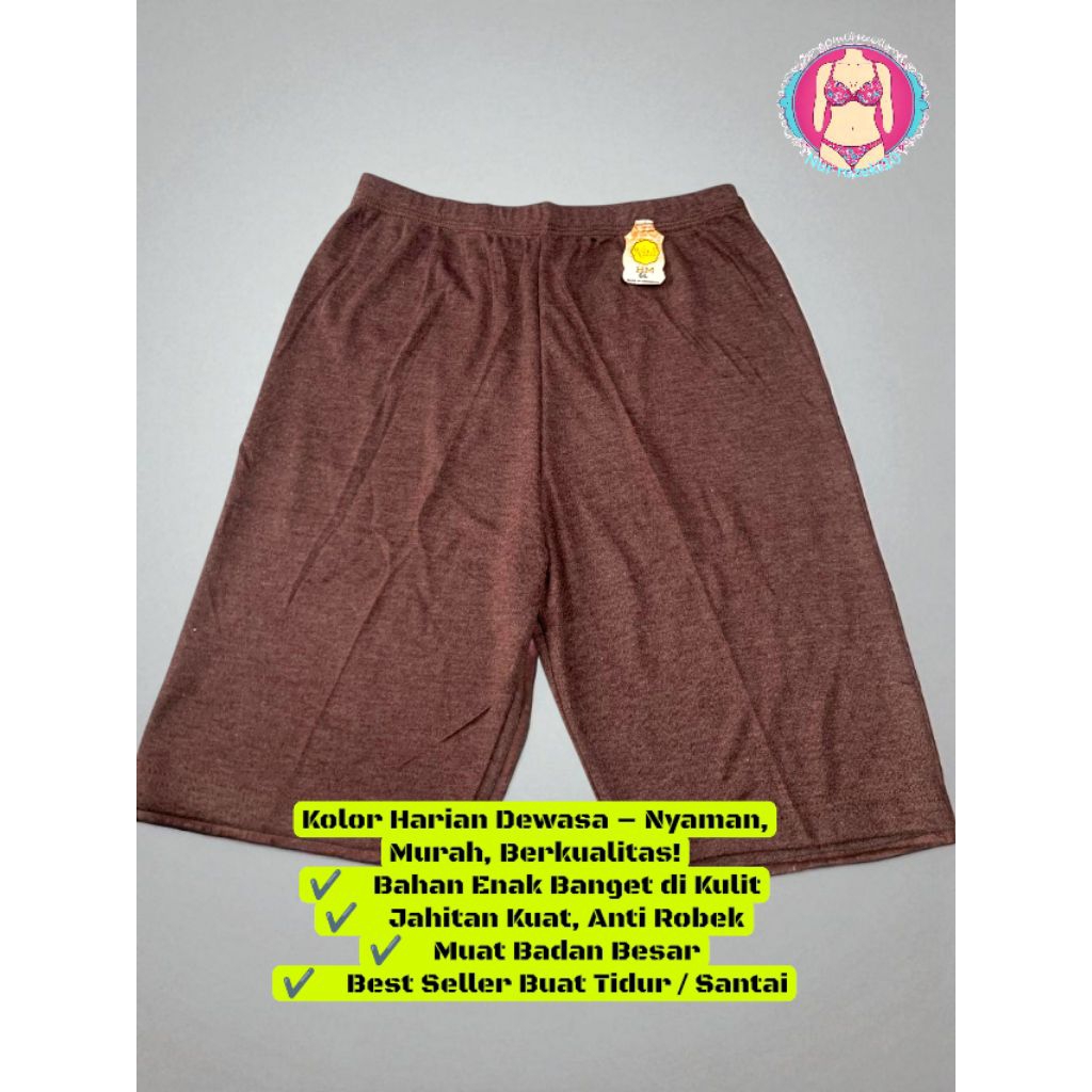 Celana rangkepan short / celana dalaman wanita / celana jumbo / rangkepan anti gerah