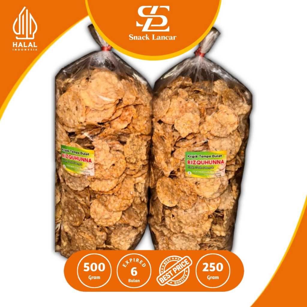 

Camilan tempe goreng Kripik tempe malangan kiloan bulat murah