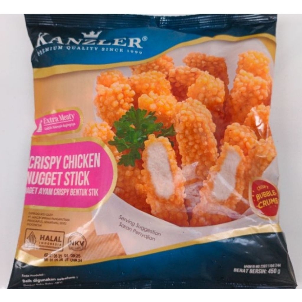 

KANZLER CHICKEN NUGGET STICK 450g