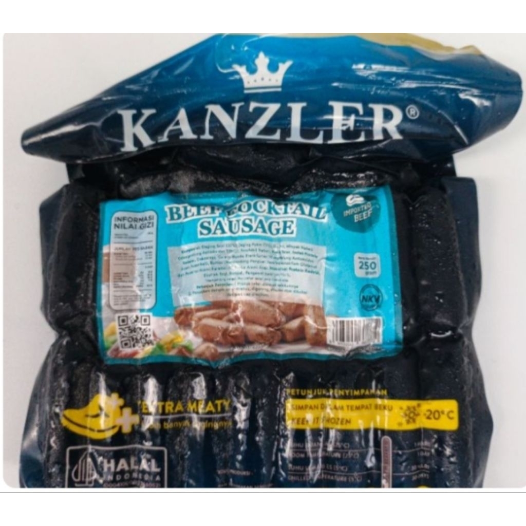 

KANZLER SOSIS BEEF COCKTAIL 250g