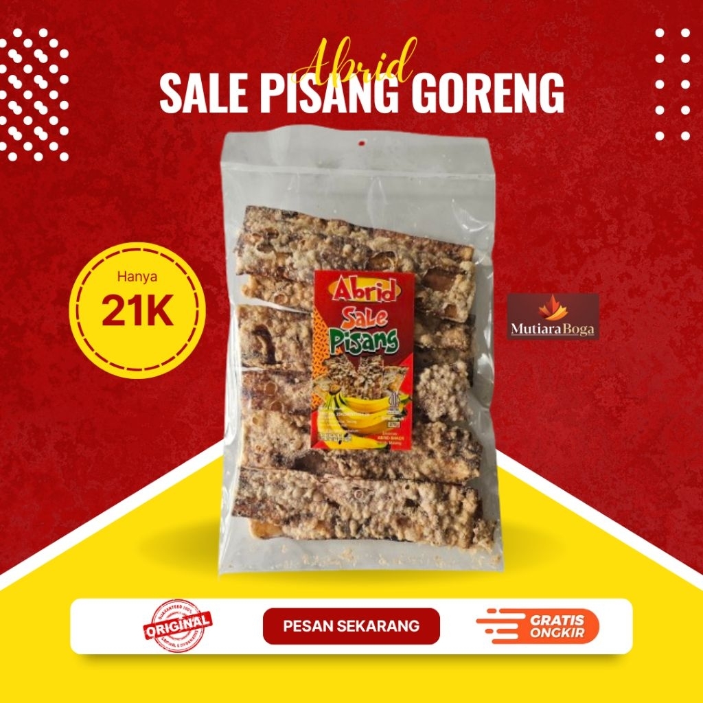 

Sale Pisang Goreng Cap Abrid 270 gram
