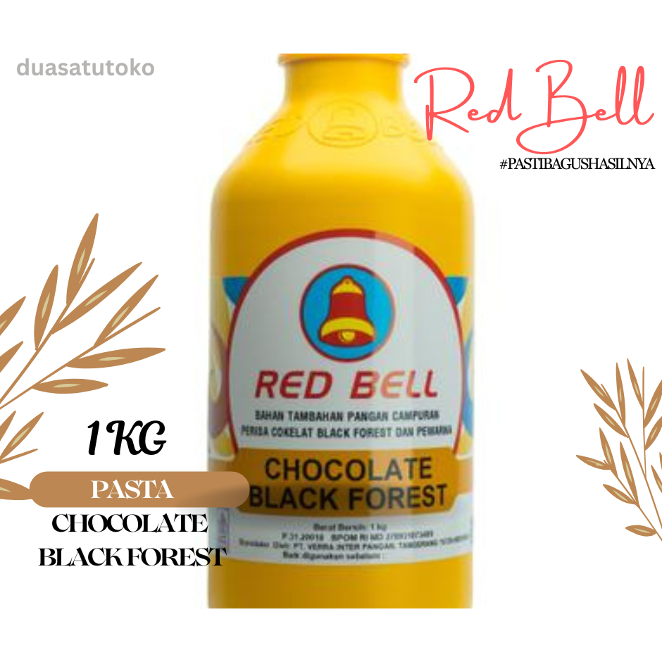 

Red Bell Pasta Chocolate Black Forest 1 Kg