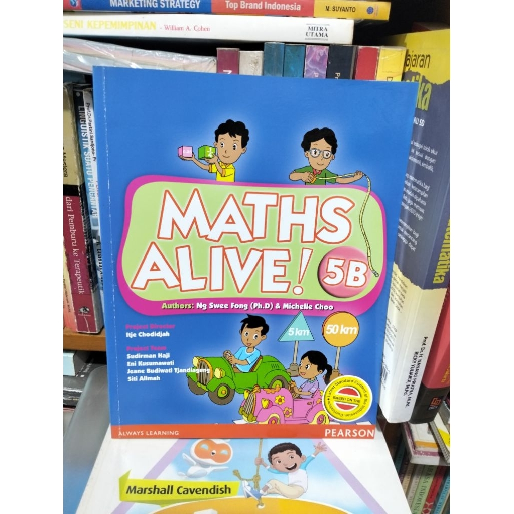 BUKU MATHS ALIVE 5B
