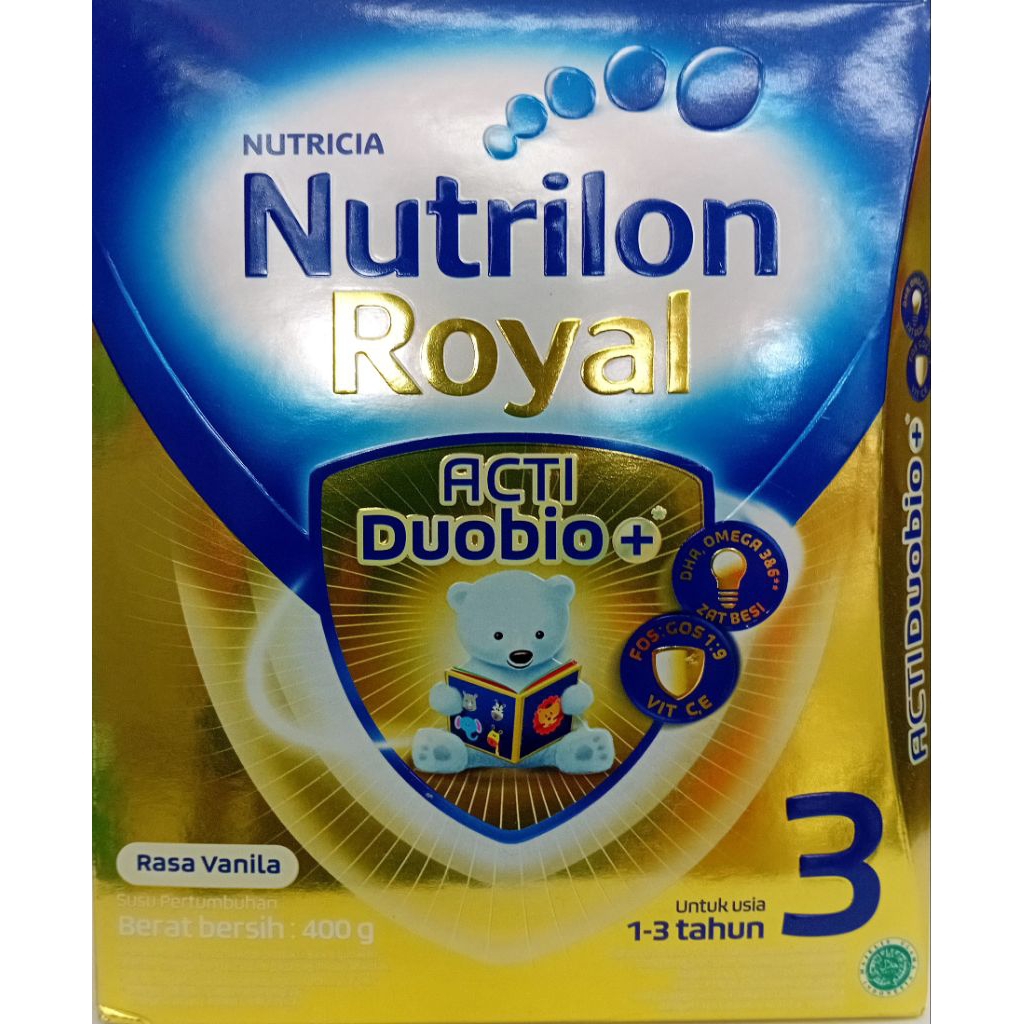 SUSU NUTRILON ROYAL ACTI 3 VANILA 400gr