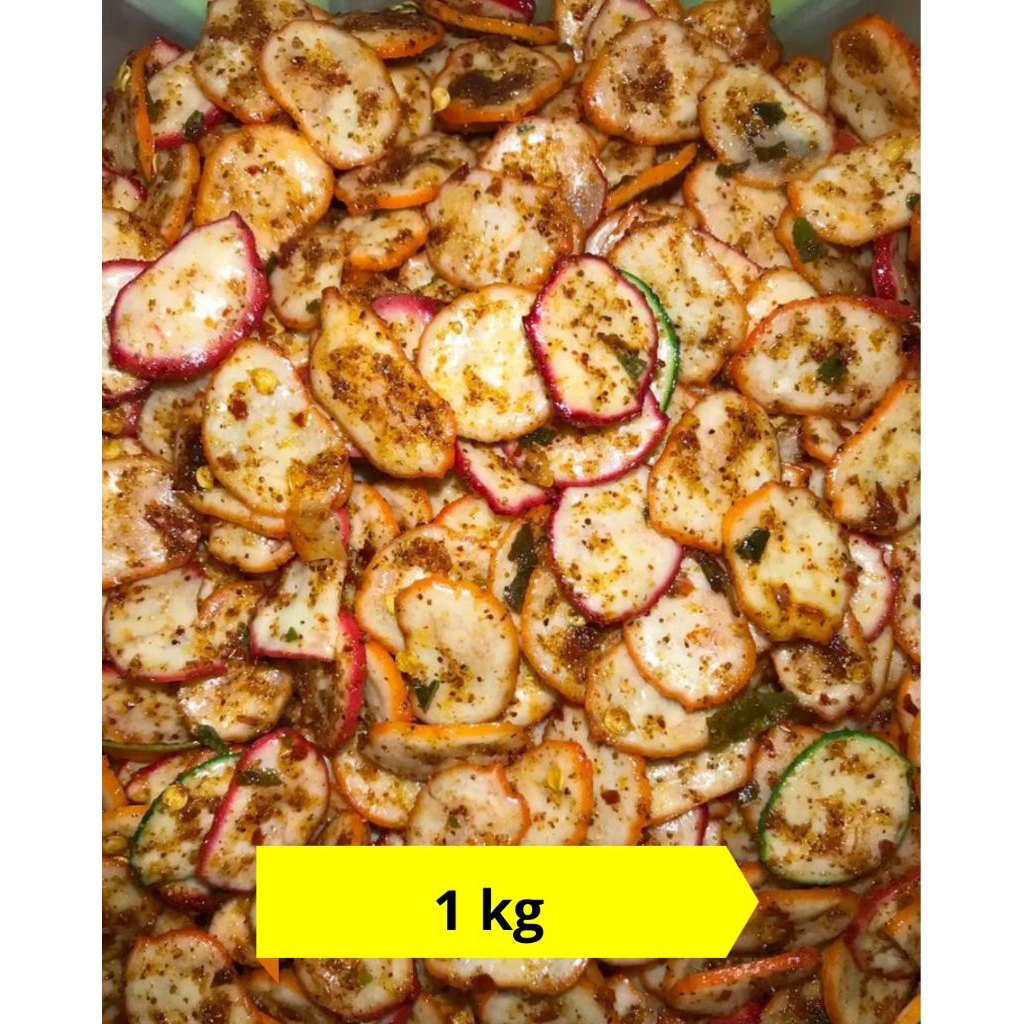 

Kerupuk Bawang Kering Seblak Kerupuk Bawang Pedas Daun jeruk 1 kg
