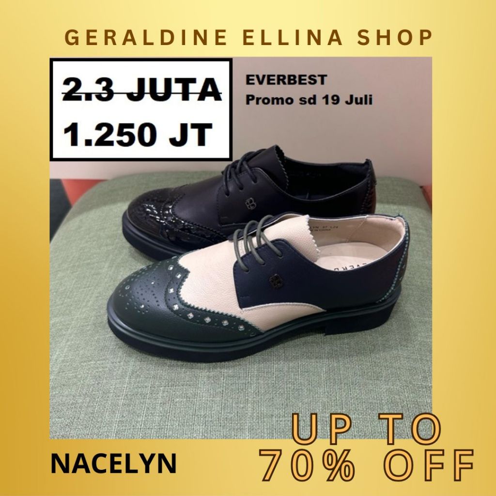 Sepatu Everbest wanita sale 100% Original seri NACELYN